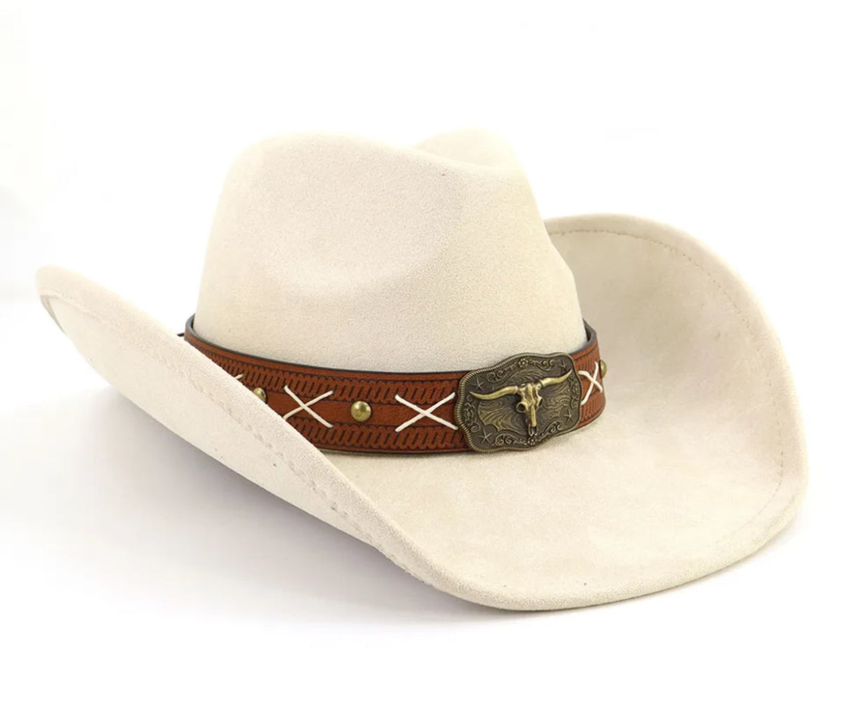 Crossroads premium Suede Cowboy Hat