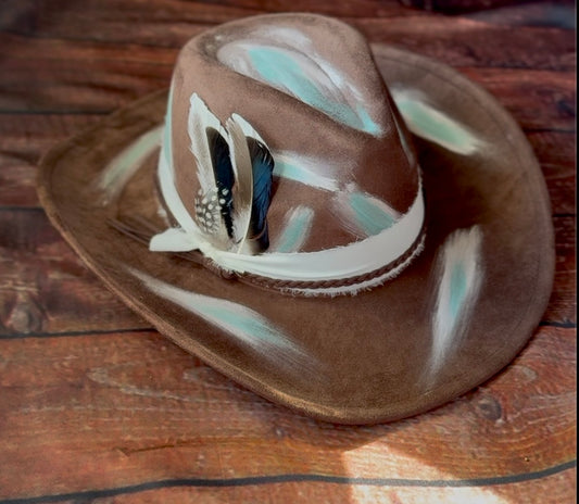 Western Twang Suede Cowboy Hat