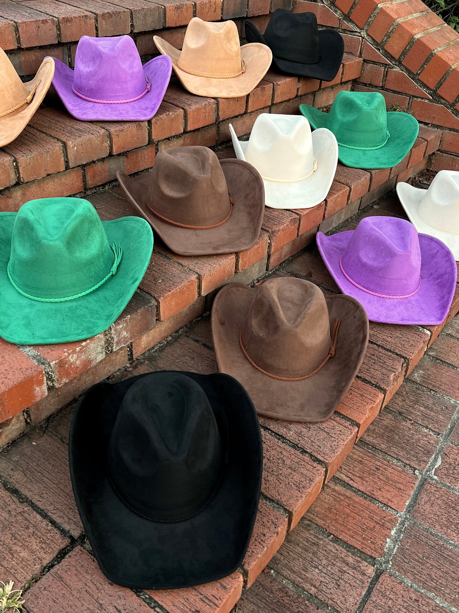 Premium Suede Cowboy Hat - Accessorizmee