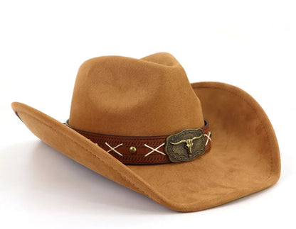 Crossroads premium Suede Cowboy Hat