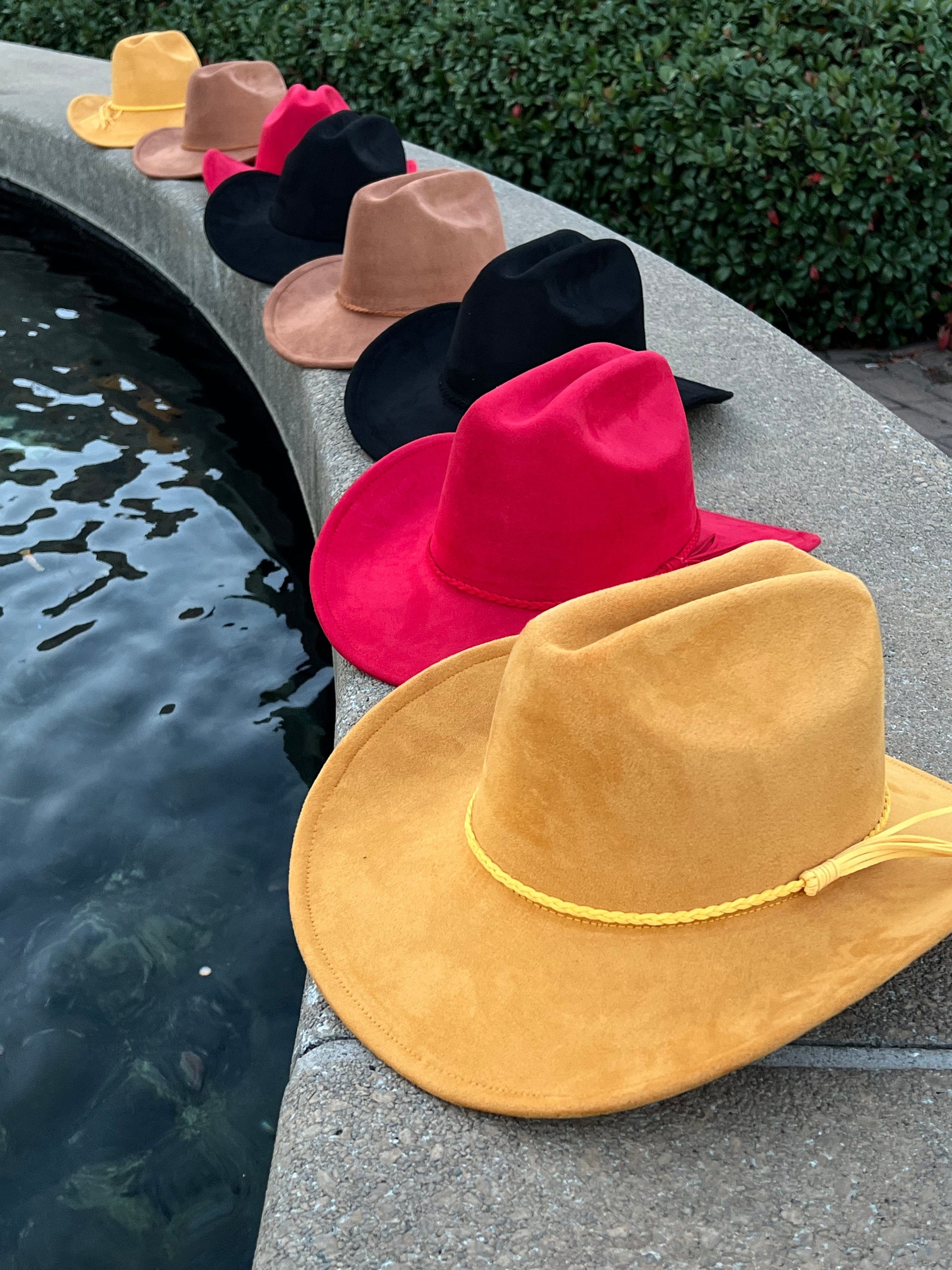 Premium Suede pinched Cowboy Hat - Accessorizmee