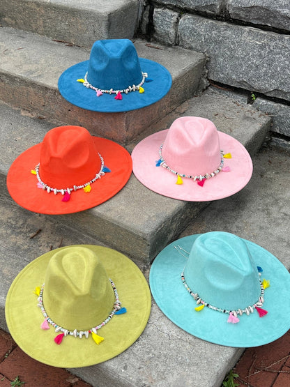 Beachy Suede Fedora - Accessorizmee