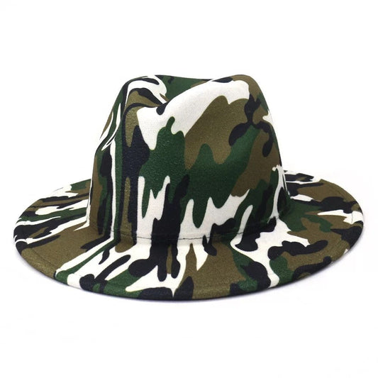 Camo Fedora - Accessorizmee