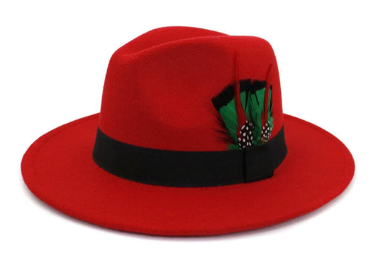 Feathered Fedora- boss - Accessorizmee