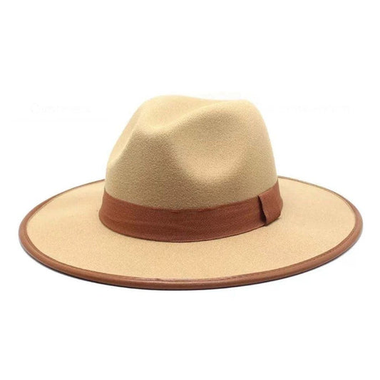 Lux leather Fedora - Accessorizmee