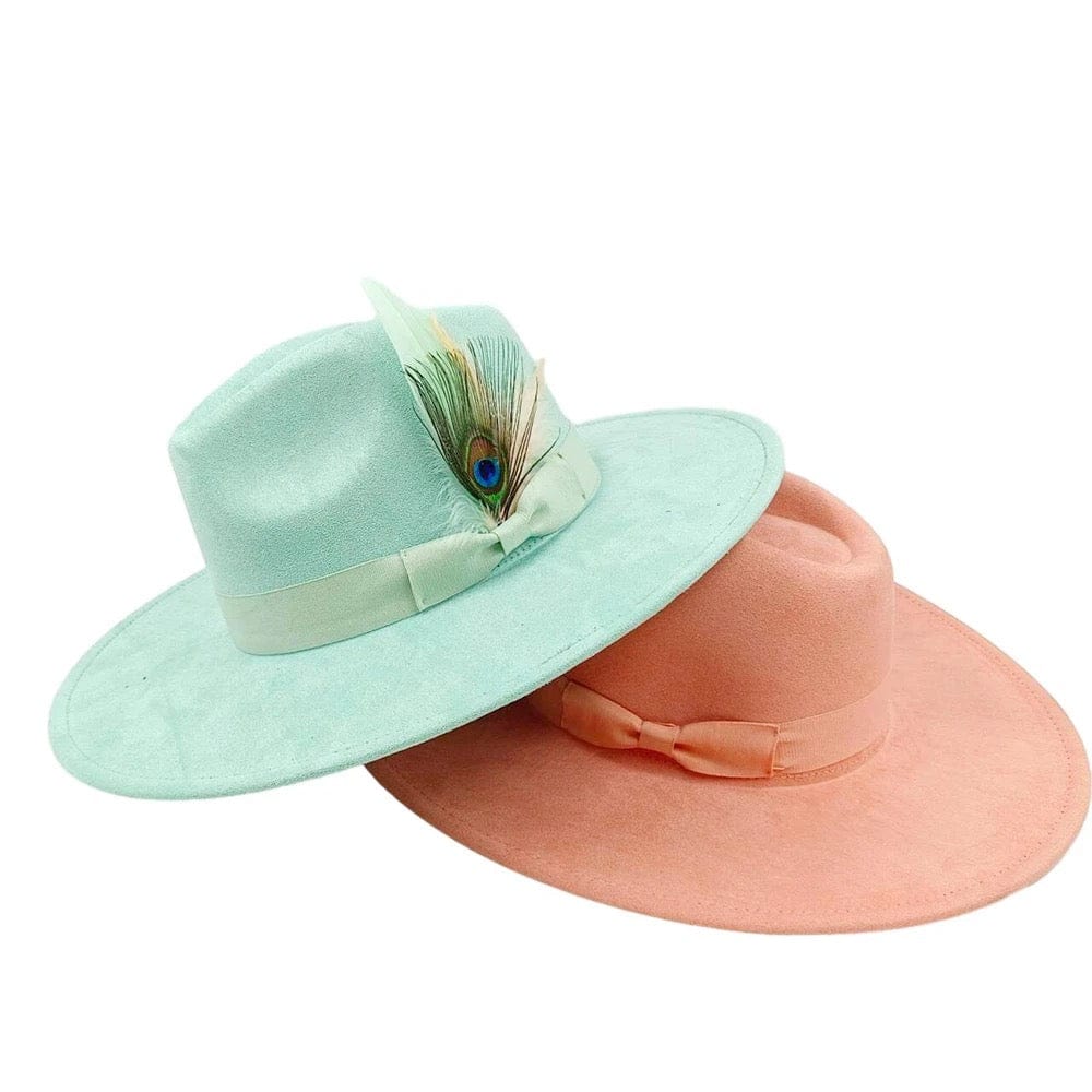 Luxury Fedora -mintluster - Accessorizmee