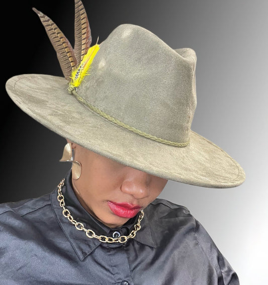 Luxury Fedora -Olivetouch - Accessorizmee