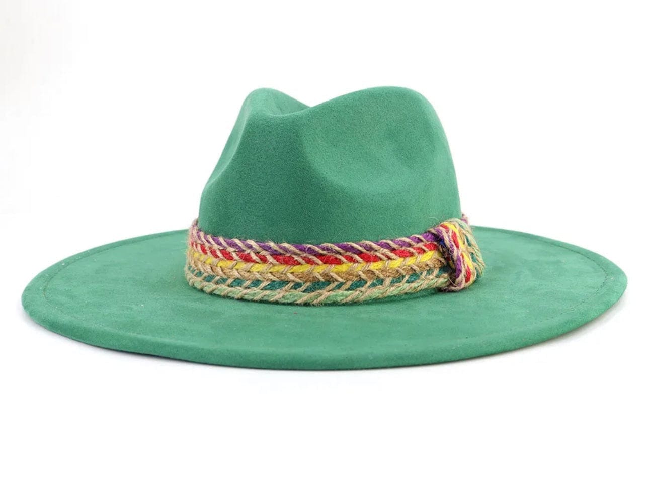 Premium banded Suede Fedora - Accessorizmee