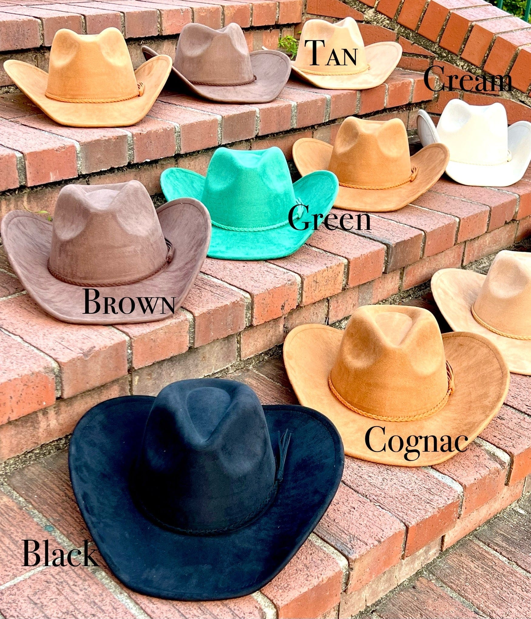 Premium Suede Cowboy Hat - Accessorizmee