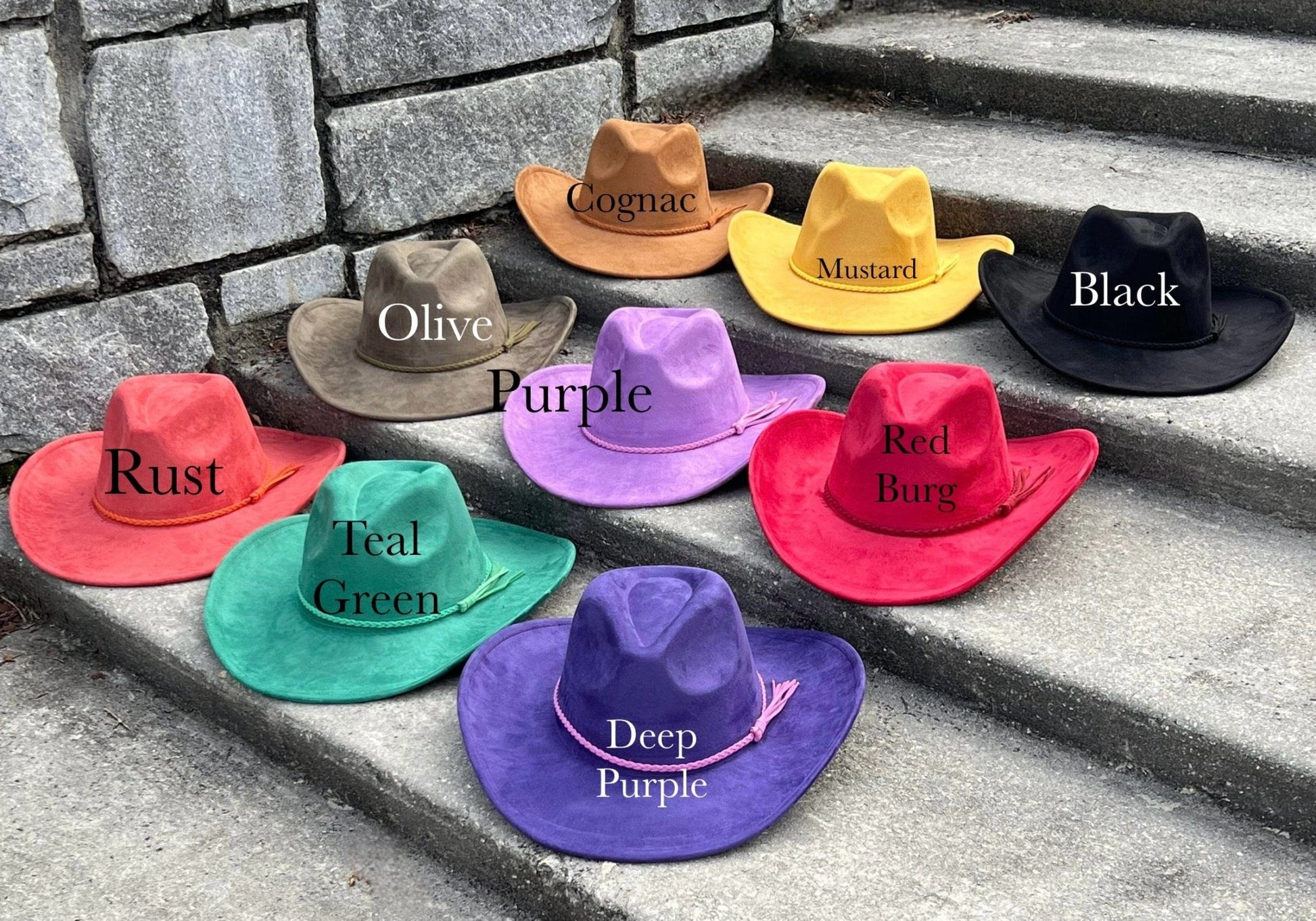 Premium Suede Cowboy hat - Accessorizmee