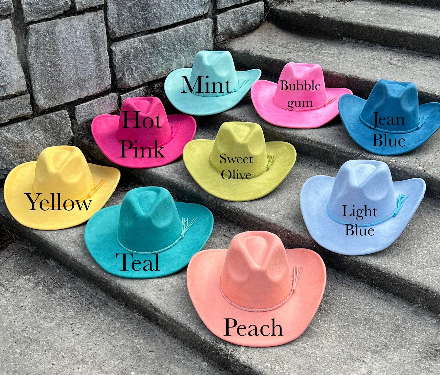 Premium Suede Cowboy hat - Accessorizmee