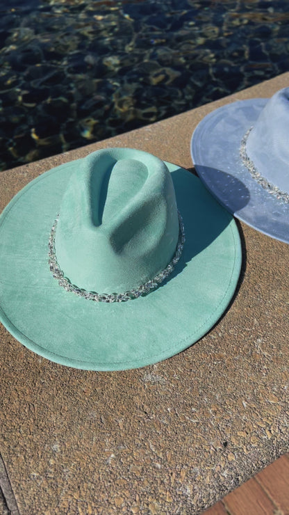 Raw diamond Vegan Fedora