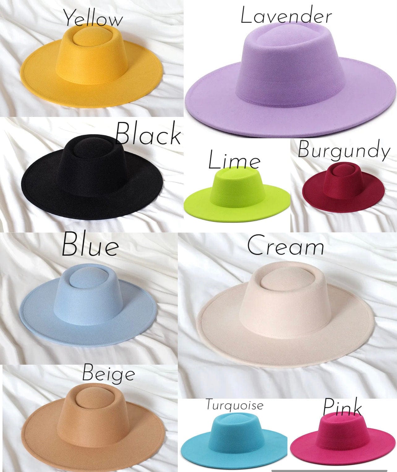 Round Brim Stiff Fedora - Accessorizmee