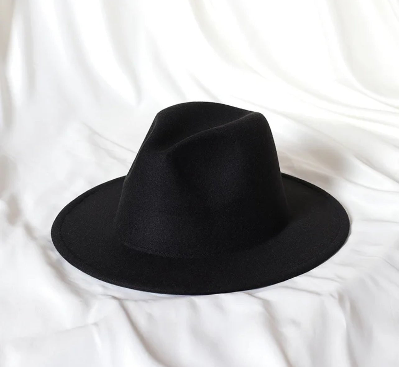 Solid Siff Fedora - Accessorizmee