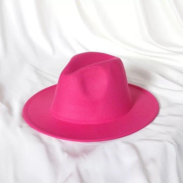 Solid Siff Fedora - Accessorizmee