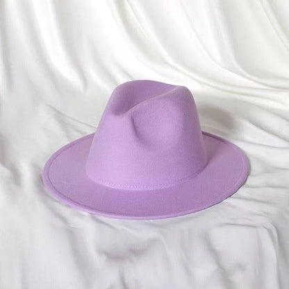 Solid Siff Fedora - Accessorizmee