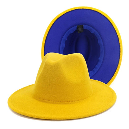 Two-Toned Fedora - Accessorizmee