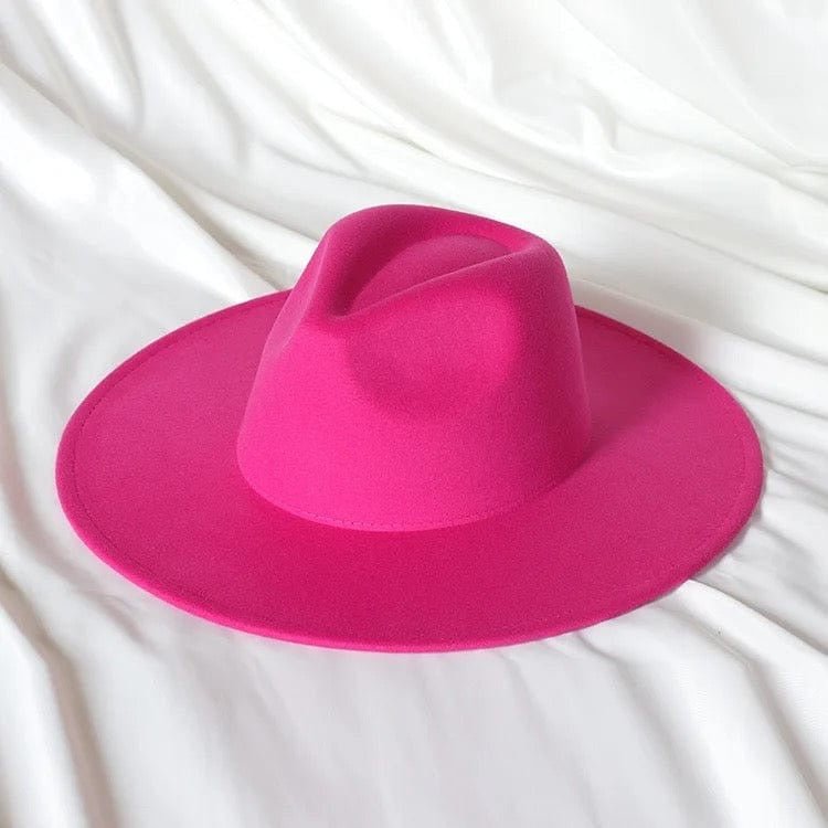 Wide Brim Fedora - Accessorizmee