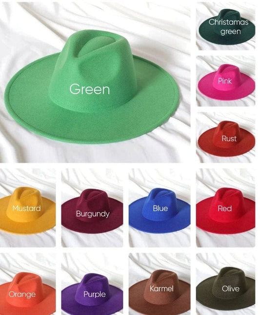 Wide Brim Fedora - Accessorizmee