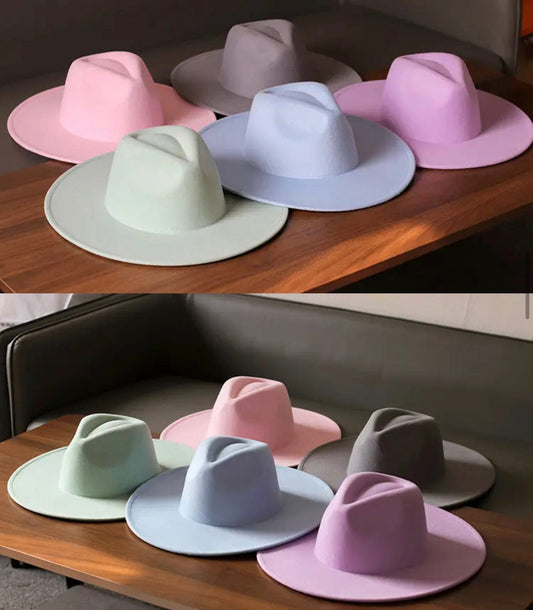 Wide Siff Brim Fedora - Accessorizmee