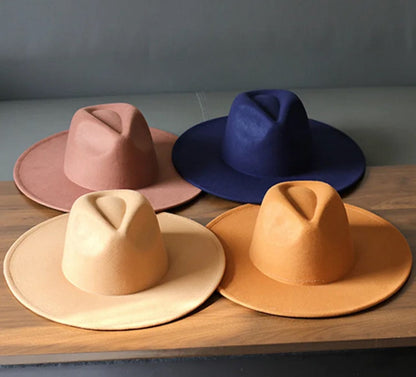 Wide Siff Brim Fedora - Accessorizmee