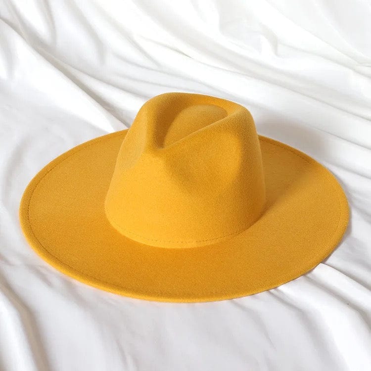 Wide Brim Fedora - Accessorizmee