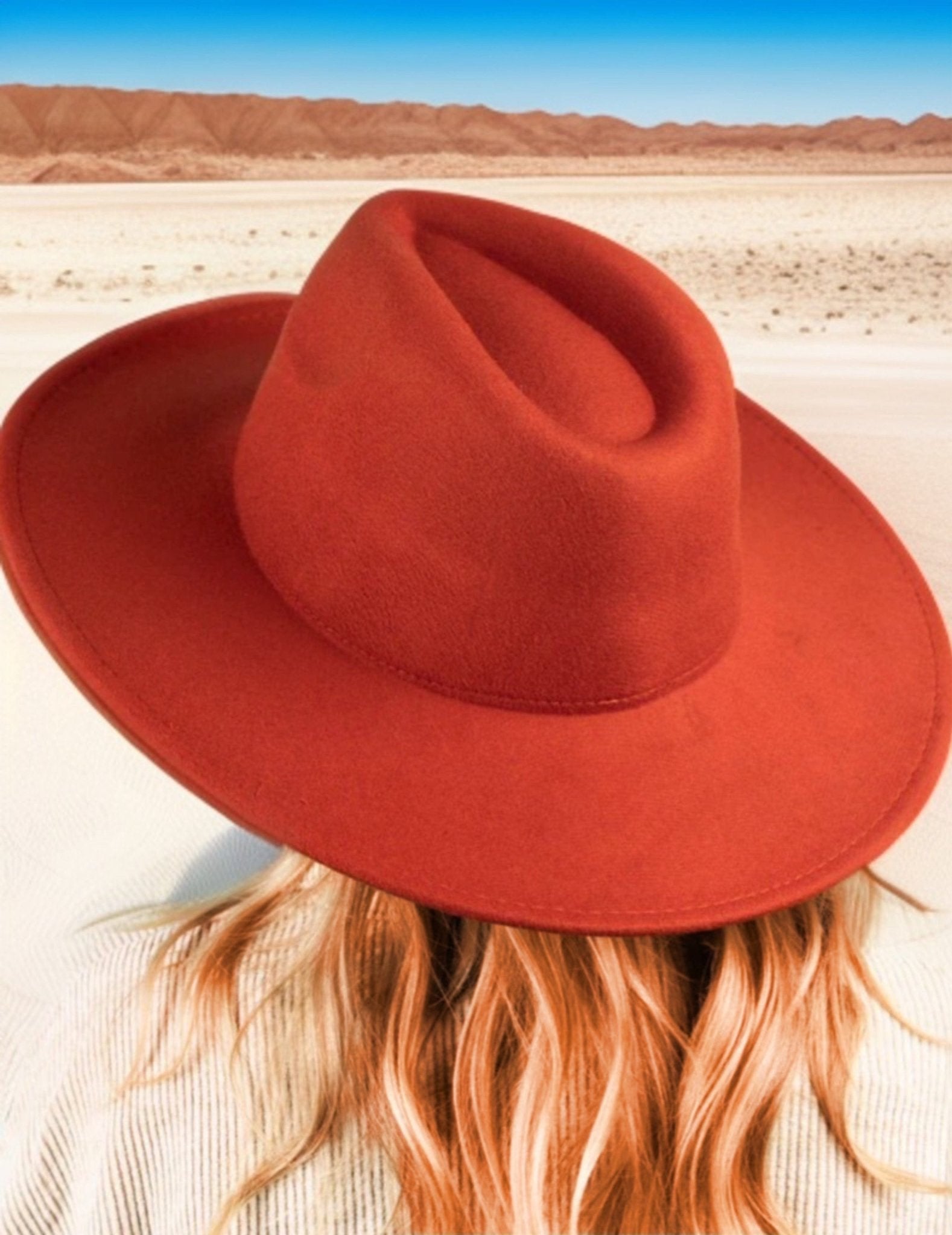 Wide Brim Fedora - Accessorizmee