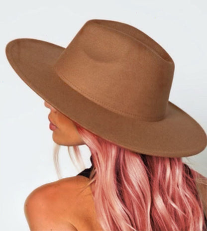 Wide Siff Brim Fedora - Accessorizmee