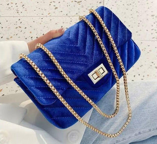Luxury Velvet bag - Accessorizmee